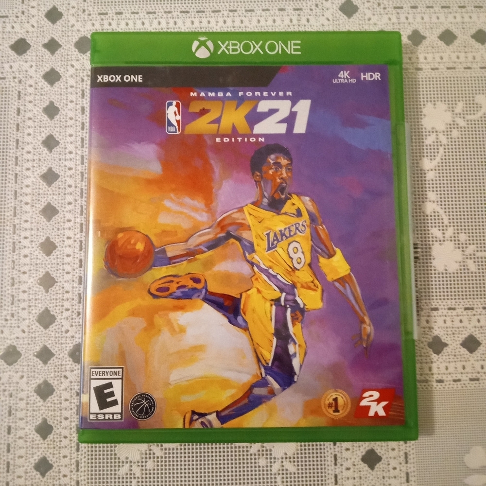 NBA 2K21 Mamba Forever Edition Xbox One with Slip Cover- Gently used